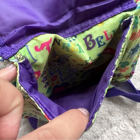 Disneyland Resort | Vintage Green Tinkerbell Mini Backpack - Picture 9 of 15